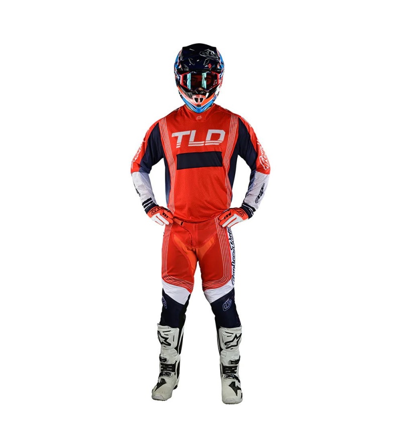 Troy Lee Designs Μπλούζα ΜΧ GP Air Rhythm Orange 4 Troy Lee Designs Μπλούζα ΜΧ GP Air Rhythm Orange - Image 4