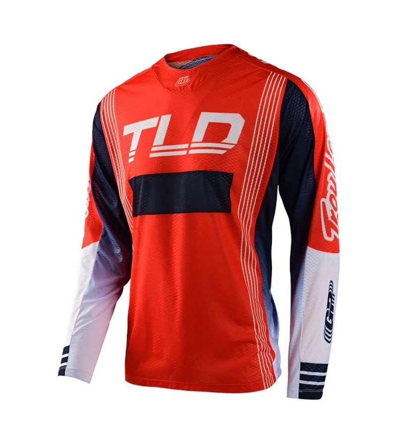 Troy Lee Designs Μπλούζα ΜΧ GP Air Rhythm Orange 1 Troy Lee Designs Μπλούζα ΜΧ GP Air Rhythm Orange