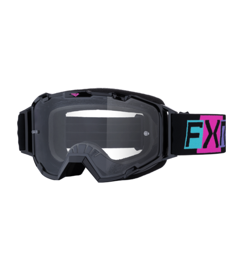FXR Μάσκα Maverick Prime Black / Pink 1 FXR Μάσκα Maverick Prime Black / Pink