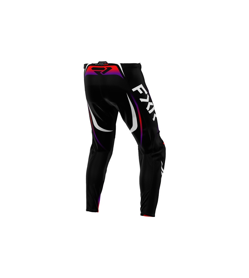 FXR Παντελόνι MX Clutch Pro Black / Red / Purple 2 FXR Παντελόνι MX Clutch Pro Black / Red / Purple - Image 2