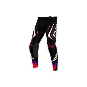 FXR Παντελόνι MX Clutch Pro Black / Red / Purple
