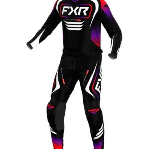 Στολή MX FXR Clutch Pro Black / Red / Purple