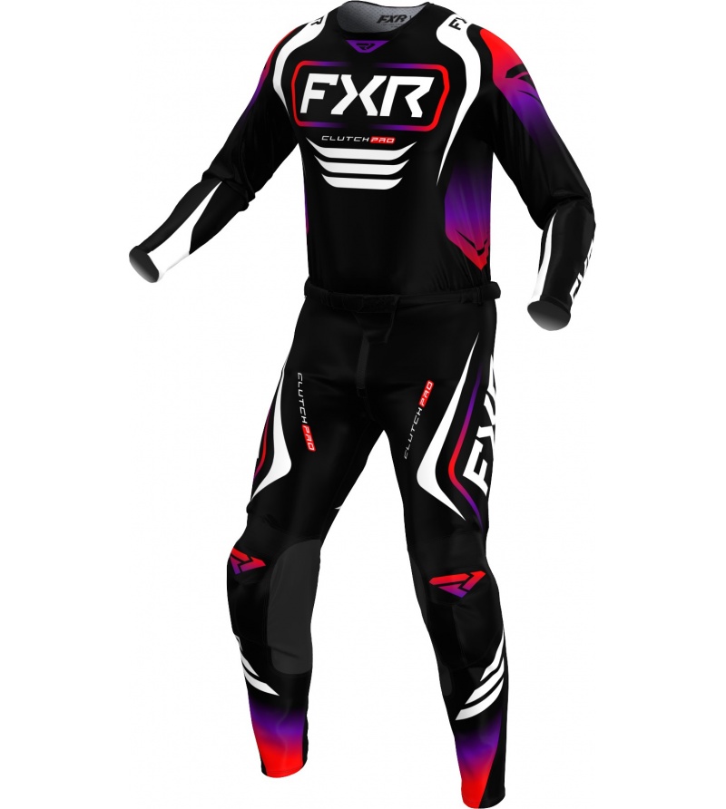 Στολή MX FXR Clutch Pro Black / Red / Purple 1 Στολή MX FXR Clutch Pro Black / Red / Purple
