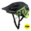 Troy Lee Designs Κράνος A1 (Mips) MTB Classic Gray / Green 5 troy lee designs kranos a1 mips mtb classic gray green