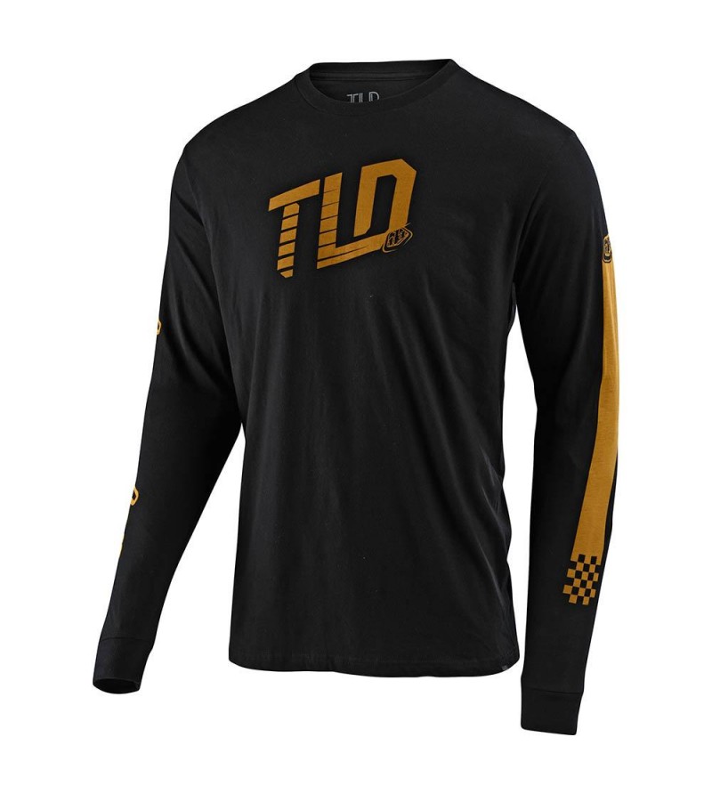 Troy Lee Designs Μπλούζα Trackside Black 1 Troy Lee Designs Μπλούζα Trackside Black