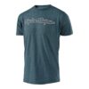 Troy Lee Designs T-Shirt Signature Jade Heather 2 troy lee designs t shirt signature jade heather
