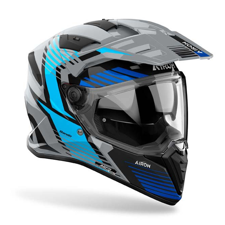 Κράνος Airoh Bandit Spicy Blue Gloss 3 Κράνος Airoh Bandit Spicy Blue Gloss - Image 3