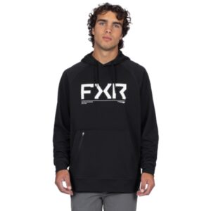 FXR Φούτερ M Pilot UPF PO Βαμβακερό Black / White