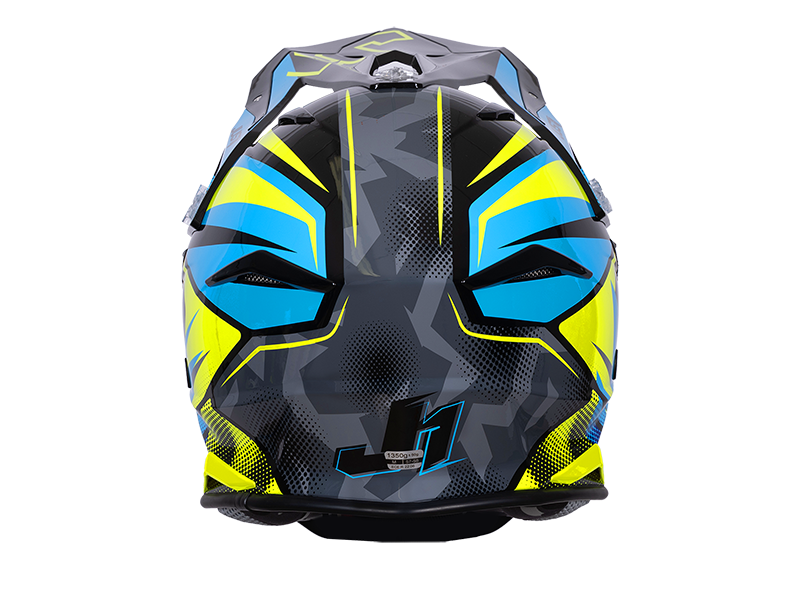 Κράνος JUST1 J-39 Revo (Blue/Fluo Yellow/Black Gloss) 3 Κράνος JUST1 J-39 Revo (Blue/Fluo Yellow/Black Gloss) - Image 3