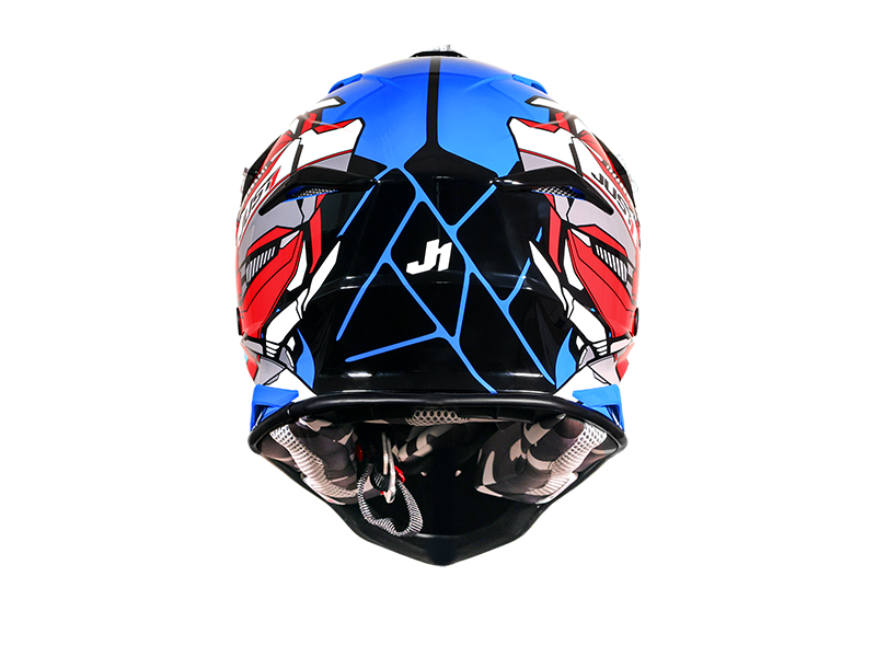 Κράνος JUST1 J-39 Suppressor (Red/Blue/Black Gloss) 2 Κράνος JUST1 J-39 Suppressor (Red/Blue/Black Gloss) - Image 2