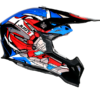 Κράνος JUST1 J-39 Suppressor (Red/Blue/Black Gloss) 10 JUST1 SUPPRESSOR