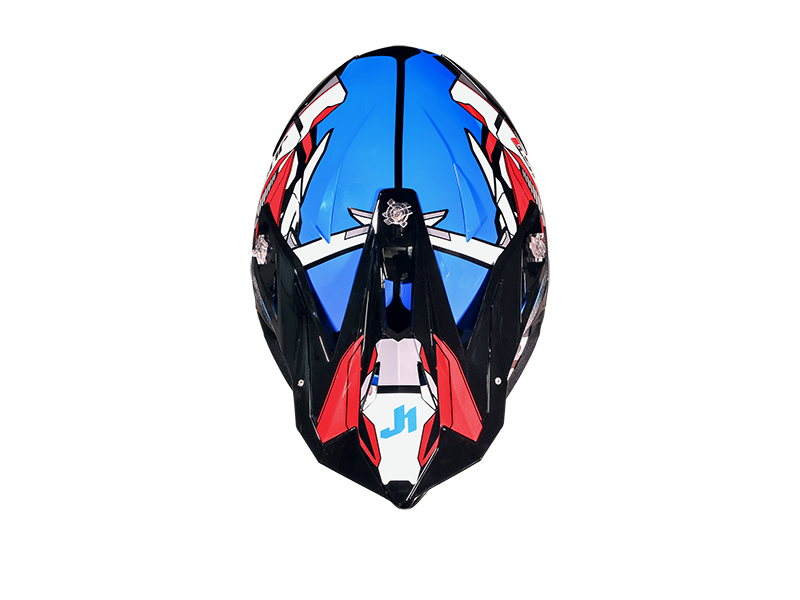 Κράνος JUST1 J-39 Suppressor (Red/Blue/Black Gloss) 3 Κράνος JUST1 J-39 Suppressor (Red/Blue/Black Gloss) - Image 3